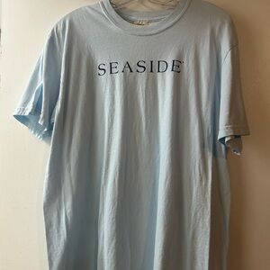 Seaside Light Blue Short Sleeve Crew Tee
